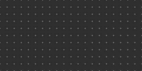 Abstract dark plus grid pattern background minimal geometric cross texture for modern UI design