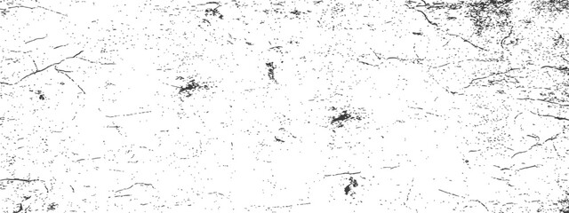 Obraz premium Black and white subtle grunge distressed vector texture Dust, scratches, and grit overlay background