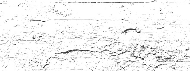 Obraz premium Grunge Distressed Texture Overlay Vector Black and White Rough Concrete Surface Background Effect