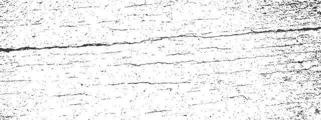 Obraz premium Distressed Wood Grain Grunge Texture Overlay Black and White Vector