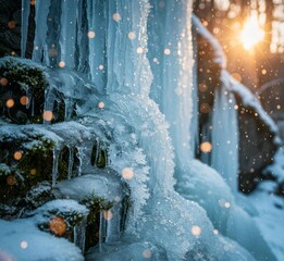 Fototapeta premium snow covered tree