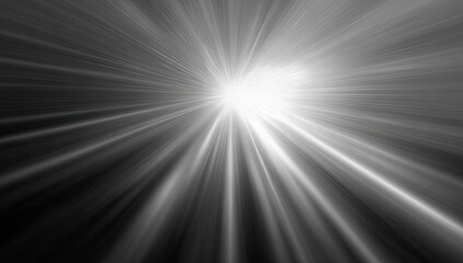 Obraz premium Bright light bursts outward from a central point, creating a radiant glow and streaks