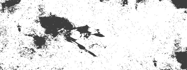 Seamless Vector Distressed Grunge Texture Overlay Black and White Abstract Background