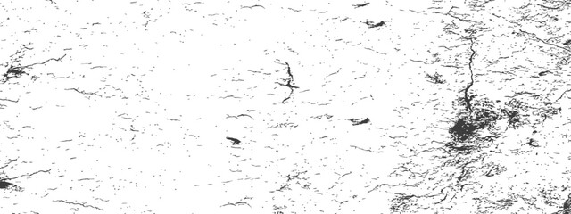 Obraz premium Subtle Cracked Distress Overlay Texture Vector Worn Surface Grunge Effect Background