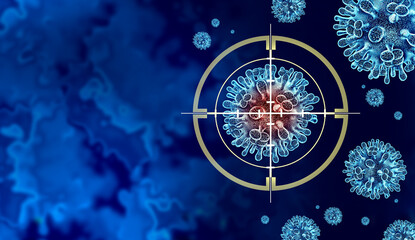 Fototapeta na wymiar Nipah Virus Treatment as an outbreak and Disease spread as a a zoonotic pathogen transmitted to humans from wild and domestic animals.