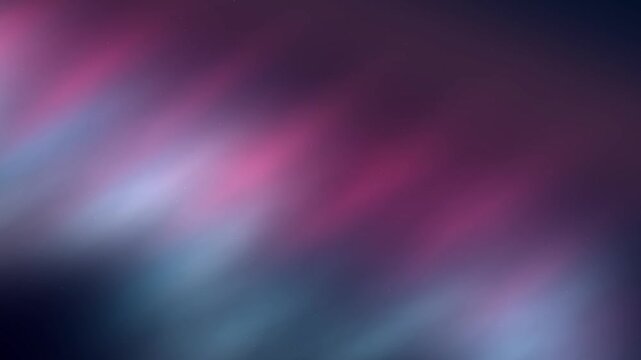 Abstract blurred background with diagonal streaks of pink and blue light creating a dynamic and ethereal visual effect.