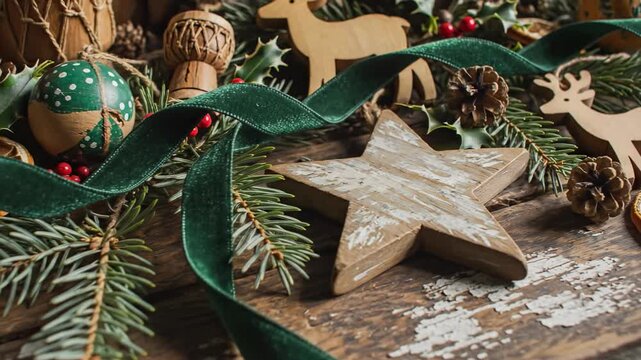christmas cookies and christmas tree