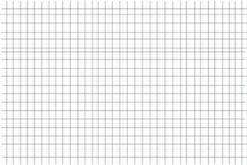 White grid paper background with thin, uniform, dark grey intersecting lines