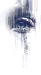 abstract eye background