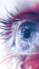 Abstract eye background