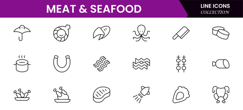 Graphic design web icons set in duotone outline stroke design. Pack pictograms with color palette, content, freelance, print, painting, brainstorm, portfolio, creative idea, tool. Vector illustration.