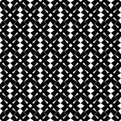 Abstract geometric pattern black and white interlocking shapes seamless background texture for graphic design and digital art EPS Vector