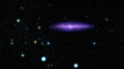 宇宙空間　星 © Hiroshi