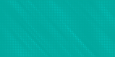 Abstract turquoise halftone dot background Jersey ,geometric pattern, modern digital texture, minimal technology design for wallpaper, banner, presentation, and web interface layout