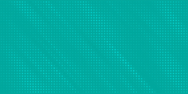 Abstract turquoise halftone dot background Jersey ,geometric pattern, modern digital texture, minimal technology design for wallpaper, banner, presentation, and web interface layout