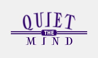 Elegant Vintage Typography Motivational Quote Slogan for Tee, T-shirt, Sweatshirt, and Poster Art - Vector