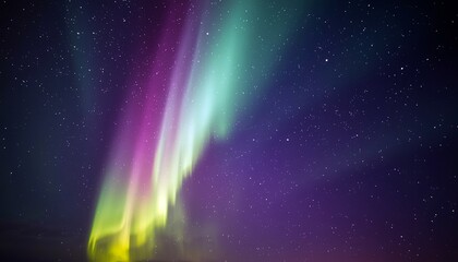 Abstract background with aurora borealis.