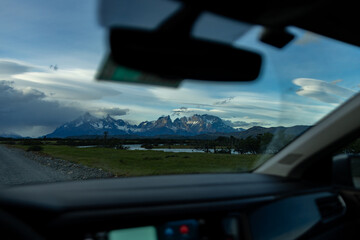 Naklejka premium South Patagonia - Torres del Paine and region