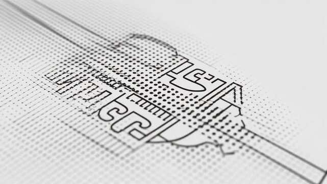 Architectural Blueprint Animation: Revealing the Evolution of a Building Design