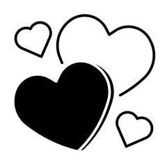 This Heart icon is suitable for Valentine.