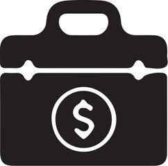 Briefcase icon simple icon. Vector ICON all icon Viktor. 