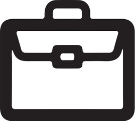 Briefcase icon simple icon. Vector ICON all icon Viktor. 