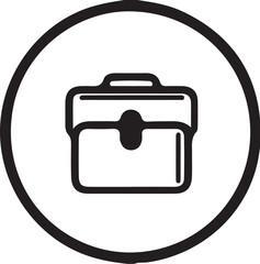 Briefcase icon simple icon. Vector ICON all icon Viktor. 