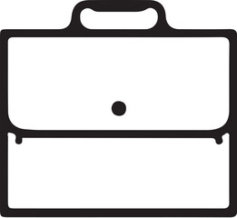 Briefcase icon simple icon. Vector ICON all icon Viktor. 