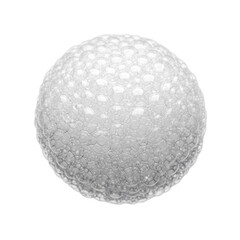 Delicate Sphere of Soap Bubbles Abstract Cleanliness and Purity Concept