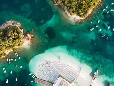 Ksamil Albanien Dronen Shoot