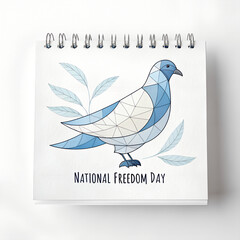 National Freedom Day Celebration Banner, Freedom and Liberty Concept Poster, Abolition of Slavery Commemoration Design, Human Rights Freedom Day Illustration, USA National Freedom Day Background
