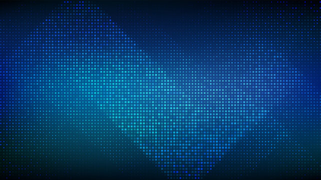 Binary code background. Blue background of binary code with digits 1 and 0. Digital binary data and streaming digital code. Coding Software Programming code technology background. Vector illustration.