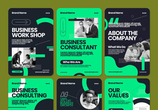 Modern Corporate Social Media Post Design