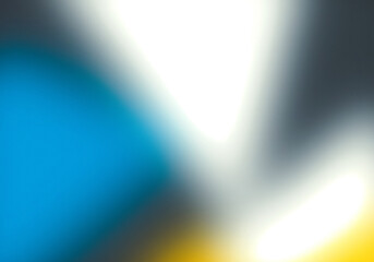 Corporate Tech Blur &ndash; Abstract Blue Yellow Gradient Background