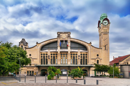 Rouen train station, France
