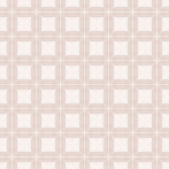 Neutral Beige Watercolor Grid Seamless Pattern with Minimal Low Contrast Background