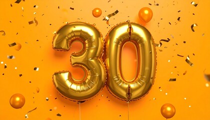 Golden Milestone: Celebrating 30 in Style