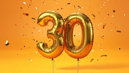 Golden Milestone: Celebrating 30 in Style