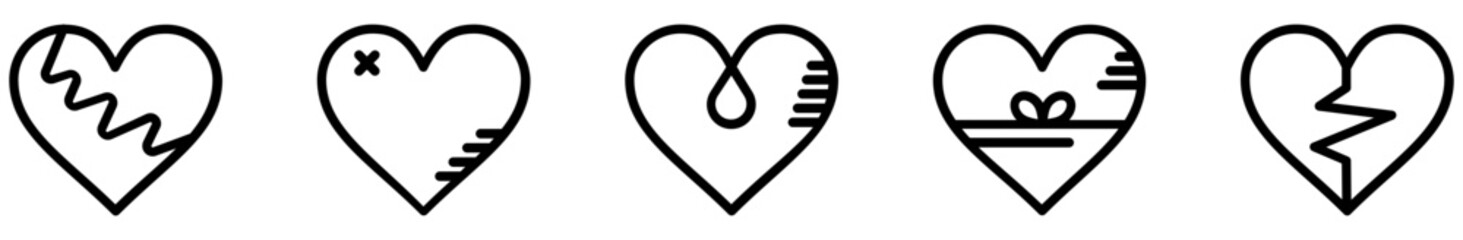 Heart Line icon pack.eps