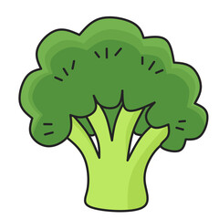Broccoli Illustration