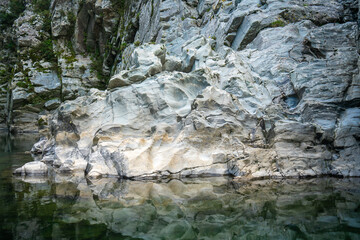 大歩危のポットホール（甌穴）
