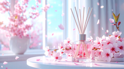 さくらのリードディフューザー