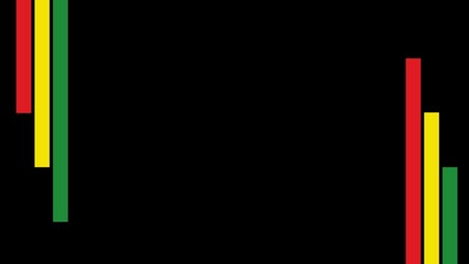 Black History Month background illustration with copy space