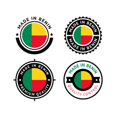 National flag of the Republic of Benin