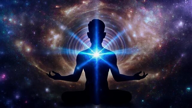 Indigo Third-Eye Chakra opening like an Astral Eye, Sanatan Dhyan and Ajna Sadhana