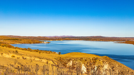 Gol Lake in Xilin Gol League, Inner Mongolia - Autumn Landscape © LyVan