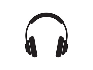 Obraz premium Headphones Icon for Technology and Music