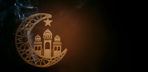 Ramadan Kareem background with copy space © erika8213