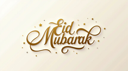 Obraz premium Eid Mubarak, AI-generated image