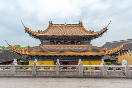Jinshan Temple Zhenjiang Jiangsu - Traditional Chinese Architecture